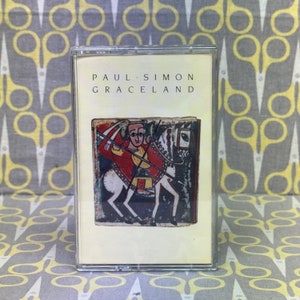 Graceland by Paul Simon cassette tape Rock African Ladysmith Black Mambazo