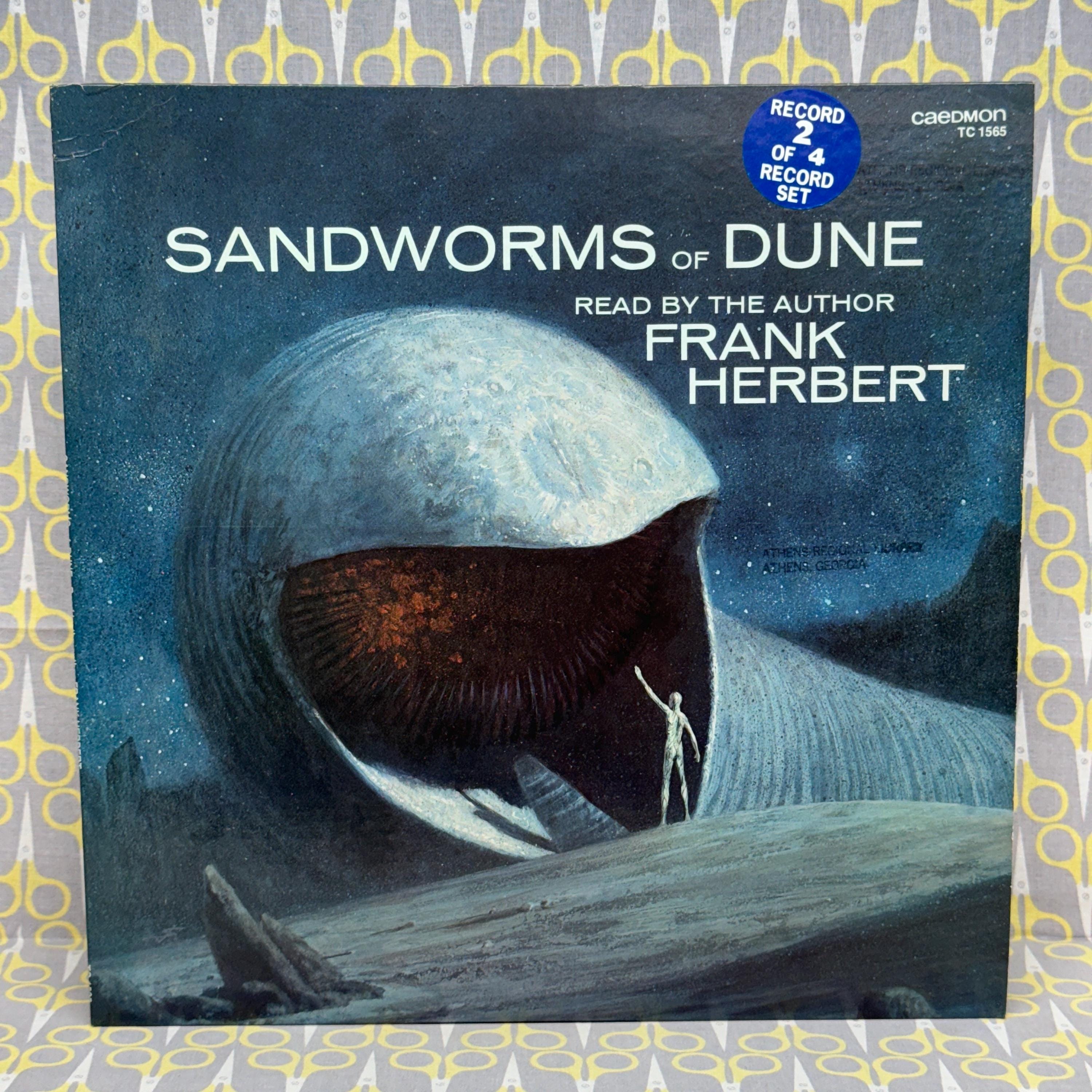 Sandworms of Dune Read by Frank Herbert Vinyl Record Album LP Caedmon TC  1565 - Etsy Ireland