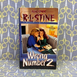 Numero sbagliato 2 di RL Stine libro tascabile vintage (serie Fear Street)