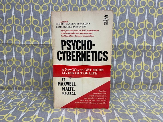 Psycho Cybernetics di Maxwell Maltz libro tascabile vintage Power