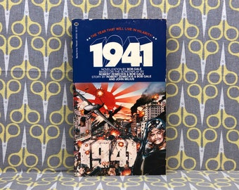 1941 by Bob Gale Paperback Book movie tie in novelization Vintage