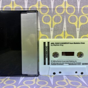 Mrs. Todd's Shortcut by Stephen King read by David Purdham Cassette Tape Audiobook from Skeleton Crew image 4