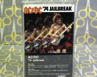74 Jailbroke von ACDC Kassette Tape Vintage Music