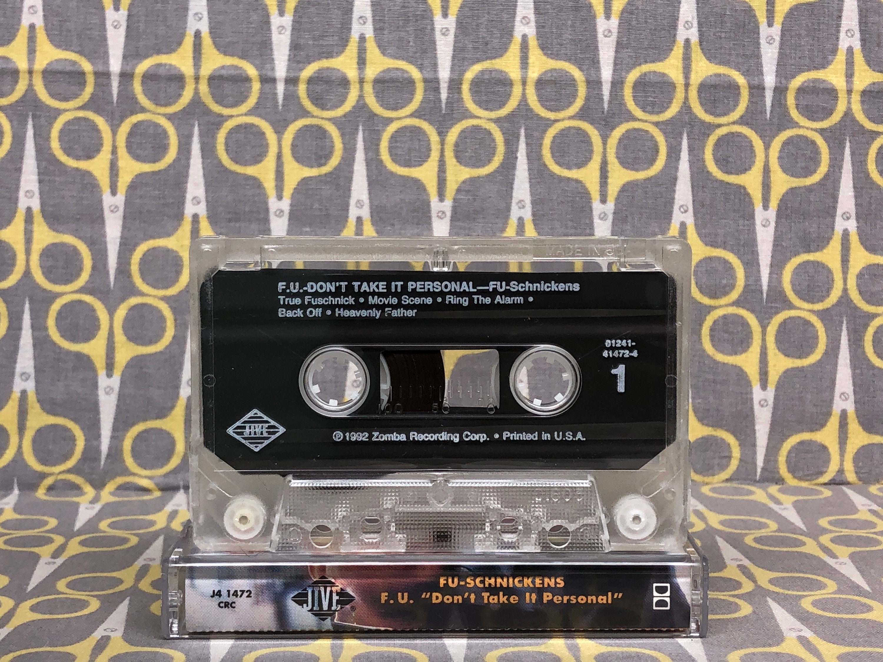 F.U. Don't Take It Personal by Fu-schnickens Cassette Tape Vintage