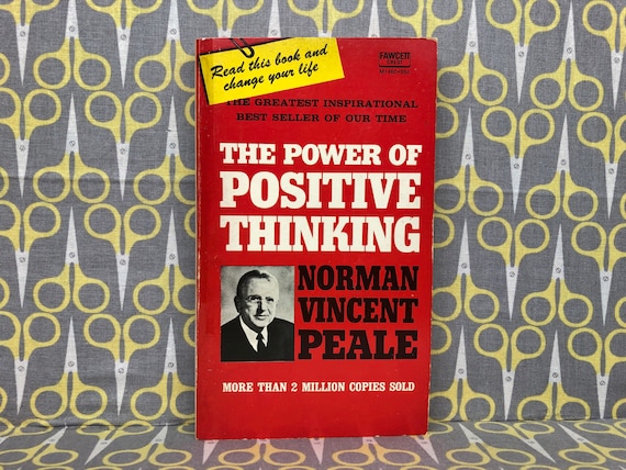 The Power of Positive Thinking by Norman Vincent Peale Vintage Paperback Book
