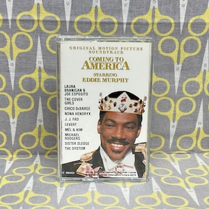 Coming To America Original Motion Picture Soundtrack Cassette Tape Vintage Music Movie Soundtrack