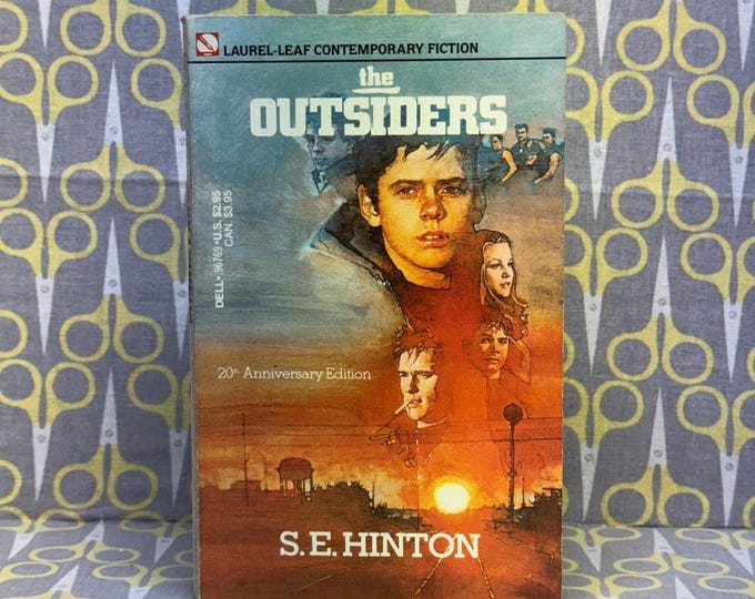 The Outsiders by SE Hinton Paperback Book Movie Tie in Edition - Etsy