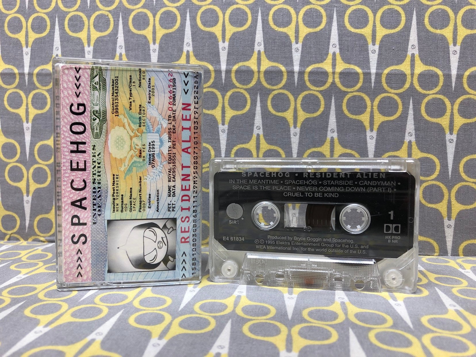 Resident Alien By Spacehog Cassette Tape Rock Alternative Etsy