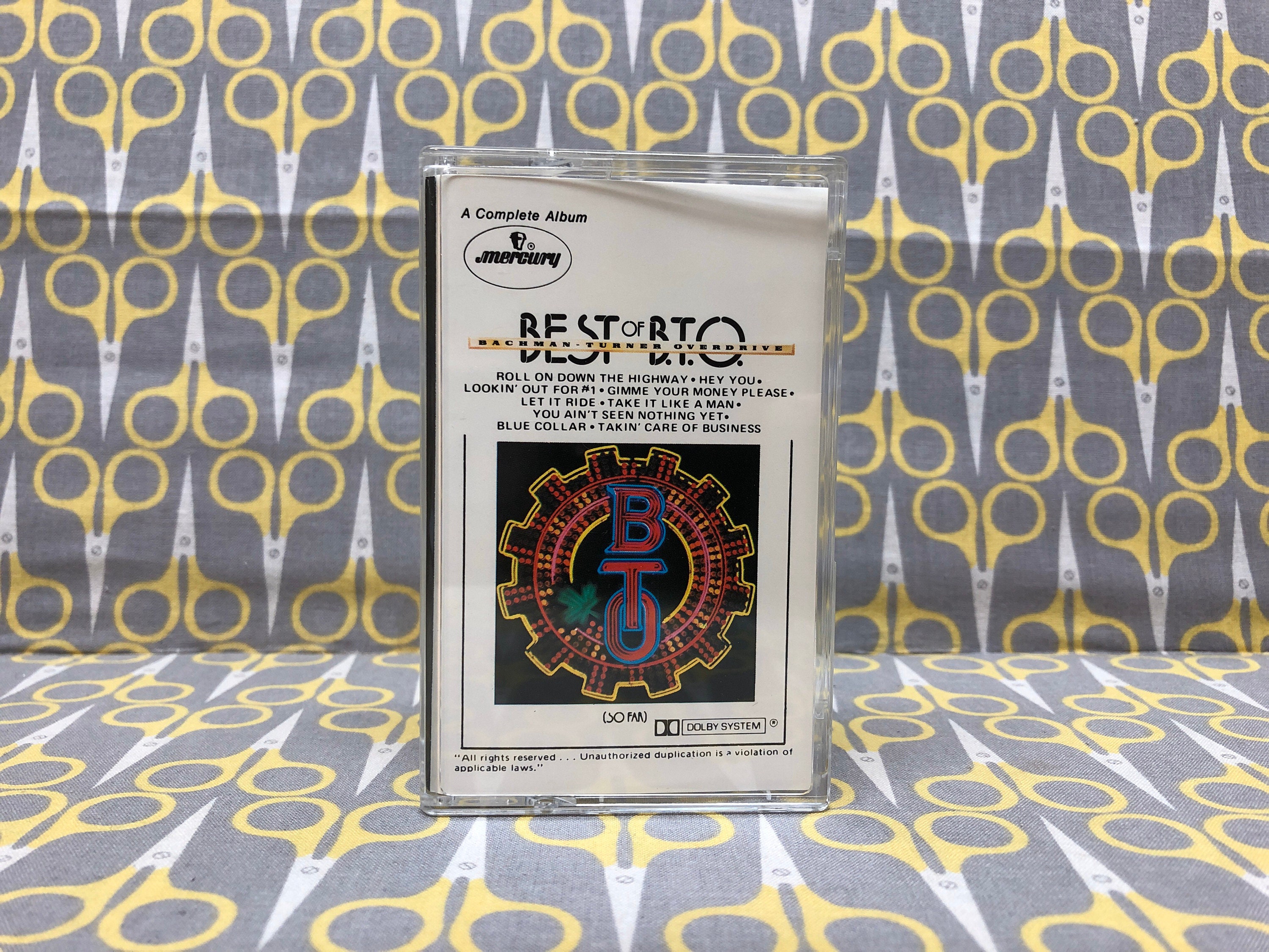 Best of BTO so Far by Bachman Turner Overdrive Cassette Tape Rock - Etsy, image size:3000x2250