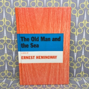 The Old Man and The Sea by Ernest Hemingway paperback book vintage Perma-Bound