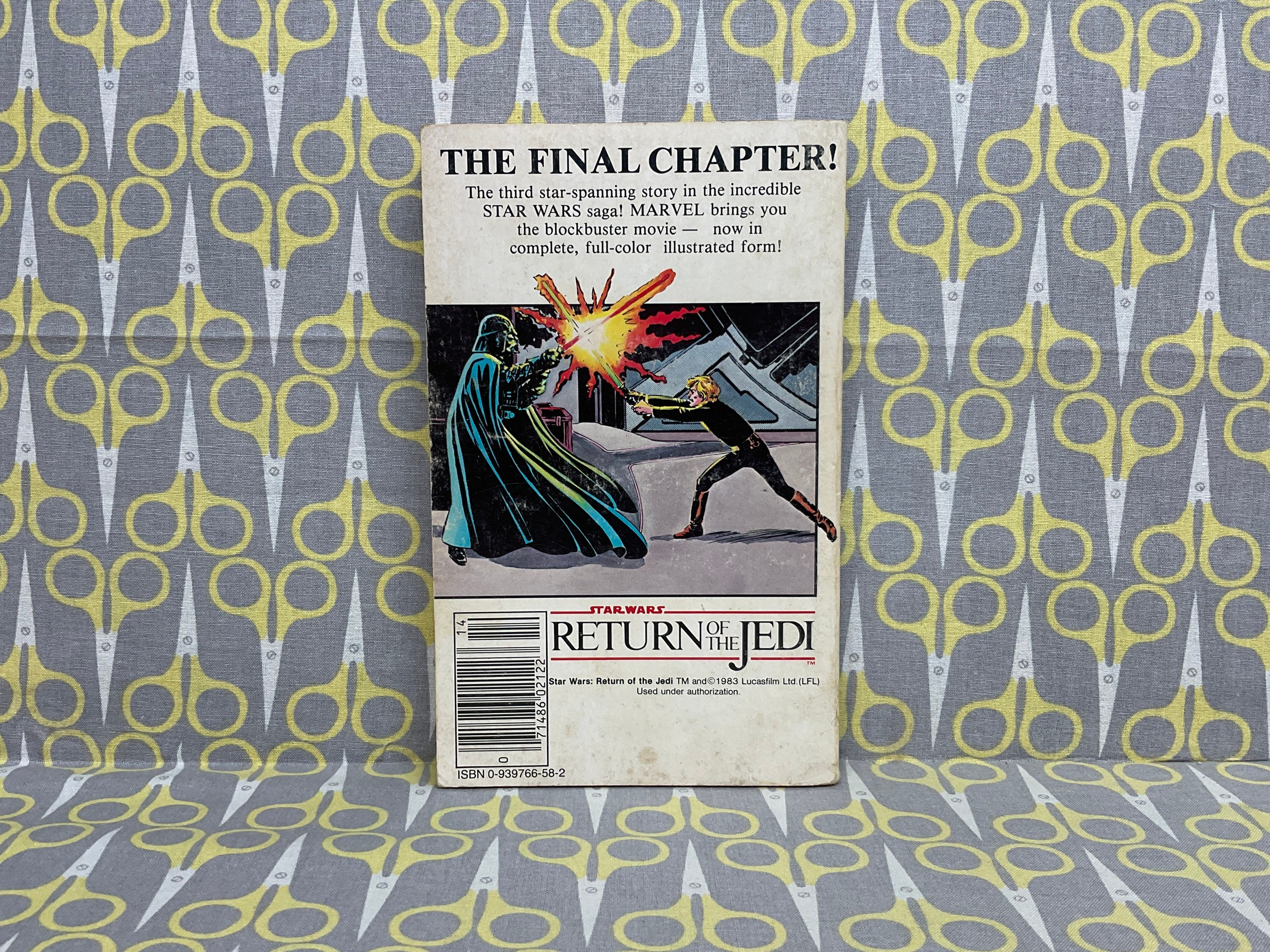 Star Wars Return of the Jedi the Marvel Comics Illustrated Version by  Archie Goodwin Paperback Book - Etsy