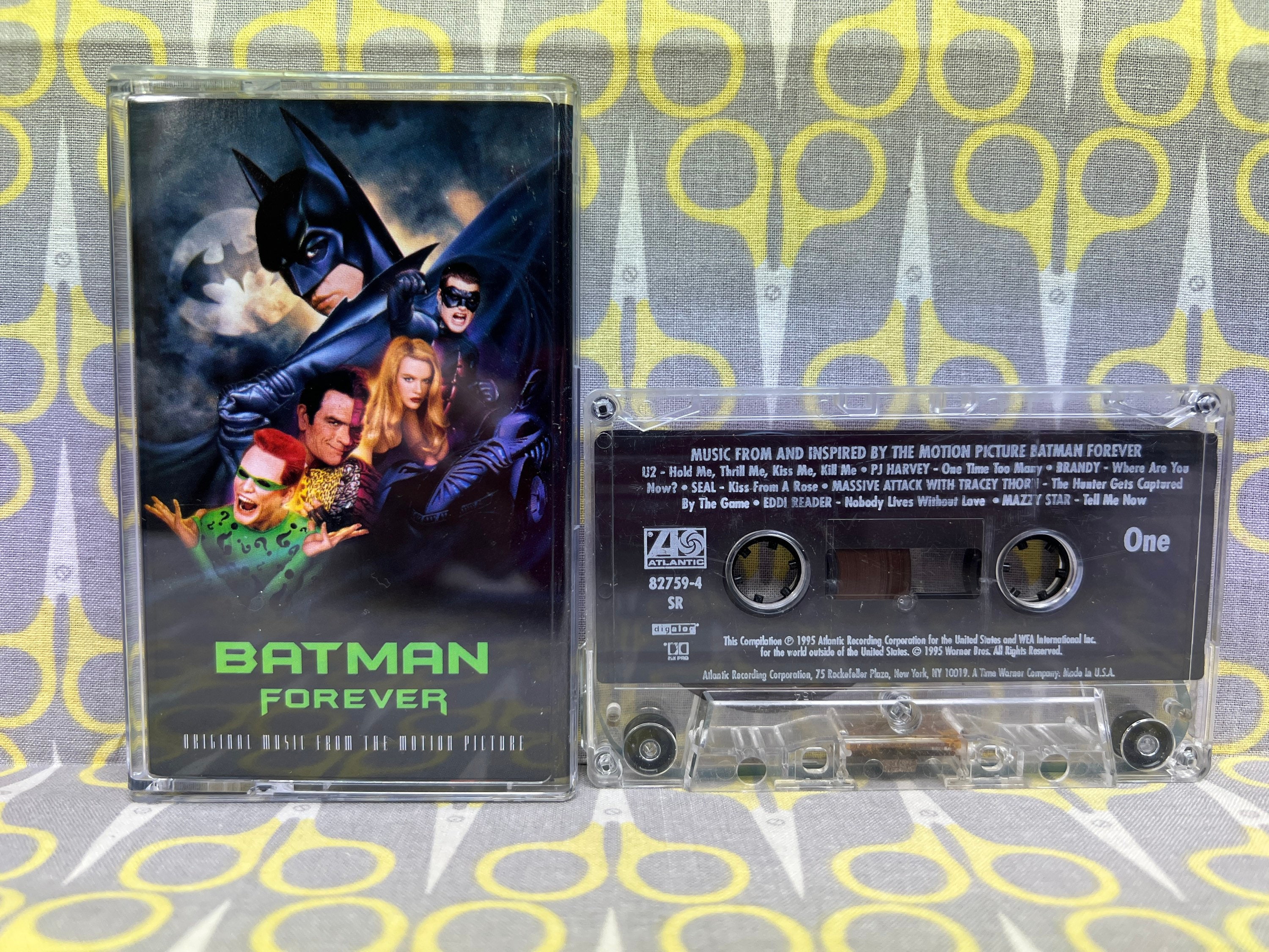 Batman Forever Music From the Motion Picture Cassette Tape - Etsy