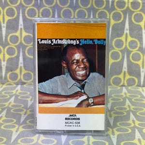 Louis Armstrong – Hello, Dolly! – Vintage Cassette Album (1980 Reissue, MCA Records)