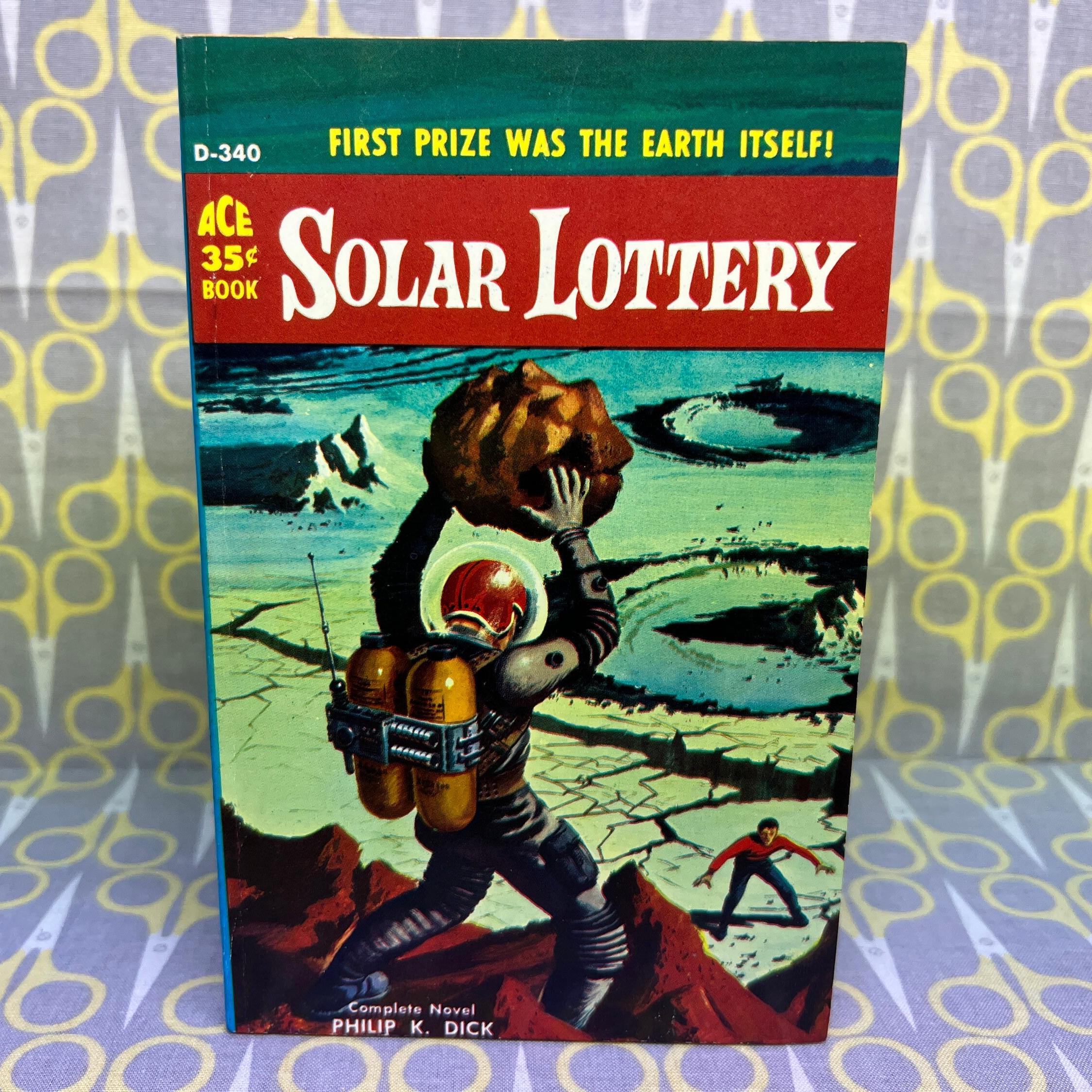 Solar Lottery by Philip K. Dick — Vintage Ace Paperback 1959