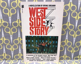 West Side Story by Irving Shulman Paperback Book movie tie in novelization