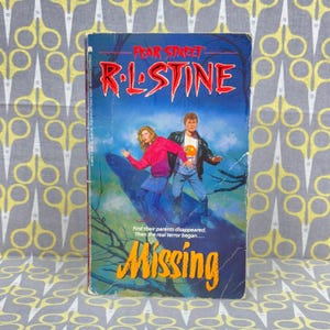 Missing di RL Stine libro tascabile vintage (serie Fear Street)