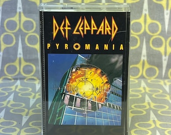 Pyromania by Def Leppard Cassette Tape rock