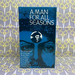 A Man For All Seasons By Robert Bolt paperback book vintage Perma-Bound