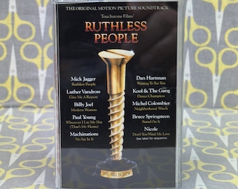 Ruthless People Oryginalna ścieżka dźwiękowa do filmu Kaseta magnetofonowa Muzyka vintage Ścieżka dźwiękowa do filmu