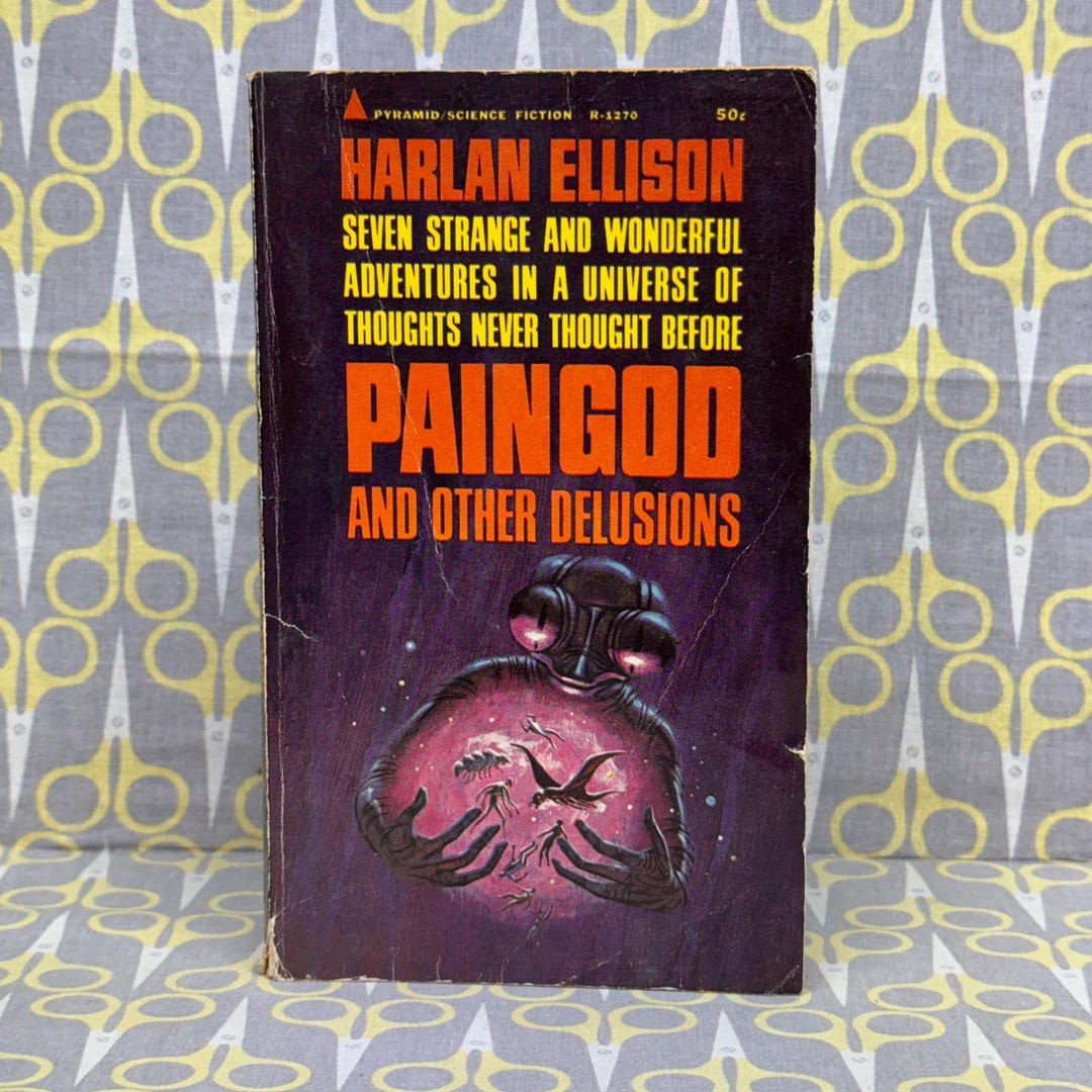 Paingod and Other Delusions by Harlan Ellison Paperback Book