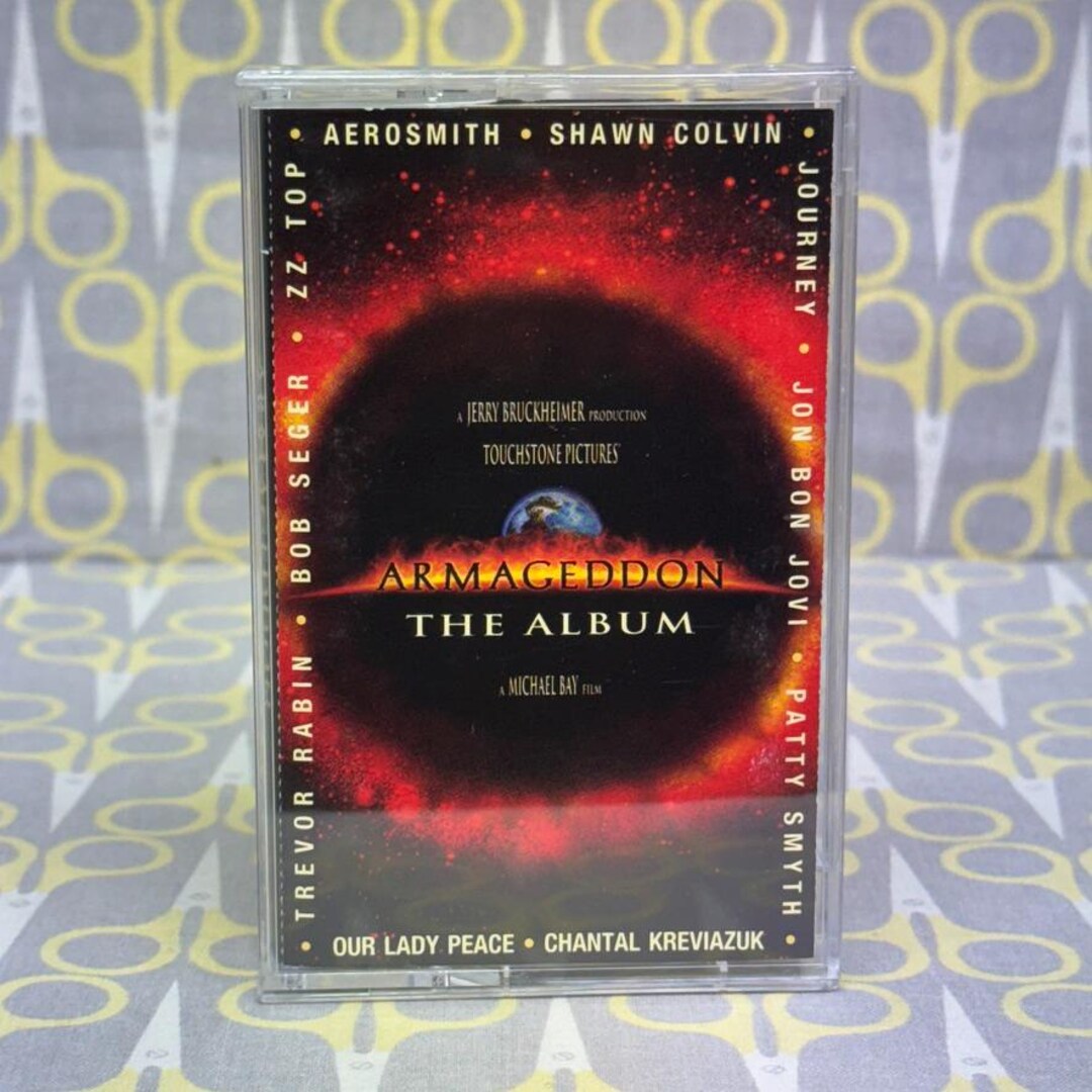 Armageddon — the Album Cassette Tape Movie Soundtrack - Etsy