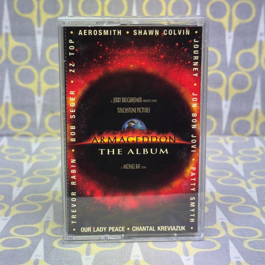 Armageddon — the Album Cassette Tape Movie Soundtrack - Etsy