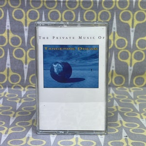Tangerine Dreams privata musik Kassettband Vintagemusik
