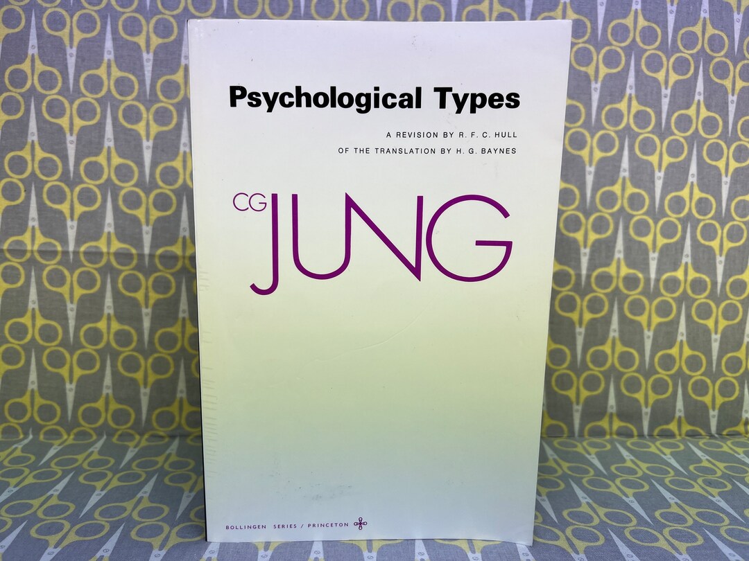 Psychological Types by Carl Jung Paperback Book Vintage - Etsy