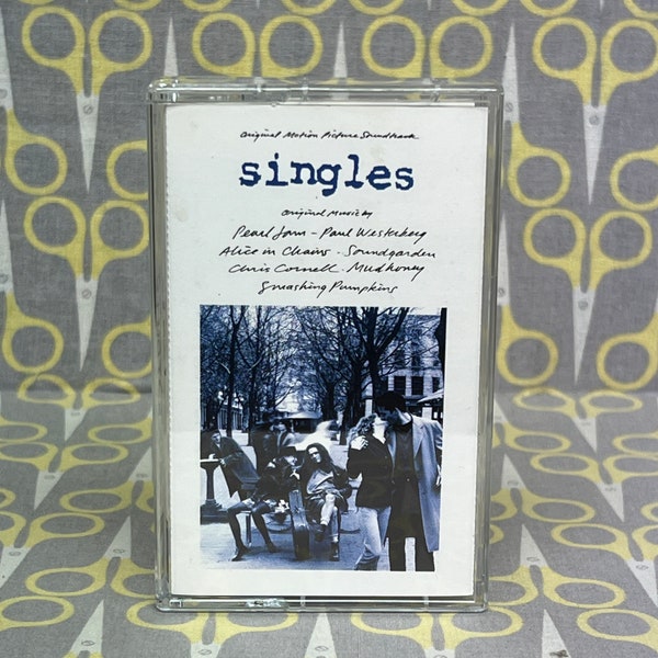 Singles Original Film Soundtrack von Verschiedenen Künstlern Cassette Tape Rock Grunge Seattle