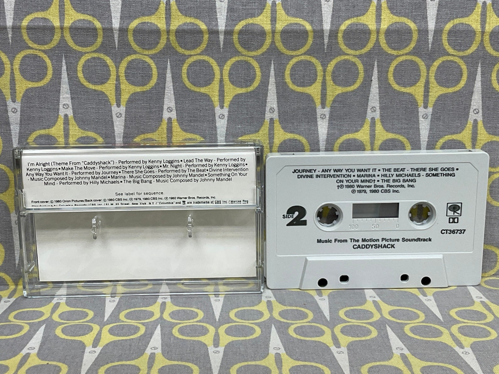 Caddyshack Music From the Motion Picture Soundtrack Cassette Etsy