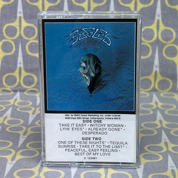 Eagles Their Greatest Hits 1971 to 1975 by The Eagles Cassette Tape rock