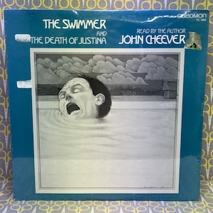 Sealed The Swimmer and The Death of Justina read by John Cheever Vinyl Record Album LP Abridged