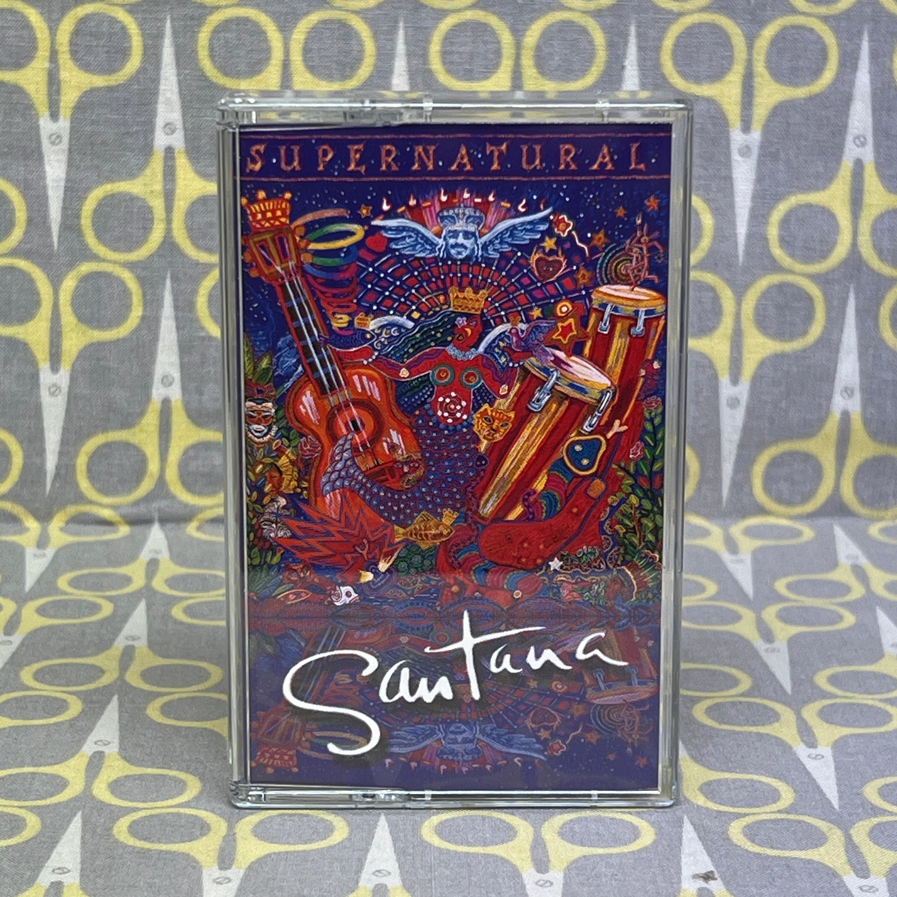 Supernatural by Santana Cassette Tape Rock - Etsy