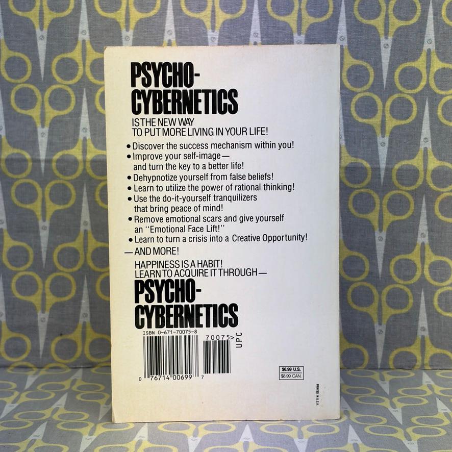 Psycho-cybernetics by Maxwell Maltz — Paperback Book - Etsy