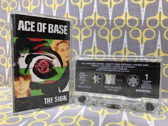 The Sign By Ace Of Base Cassette Tape Pop Includes Cassette Etsy