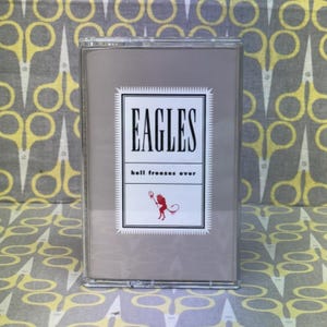 Hell Freezes Over by The Eagles Cassette Tape rock