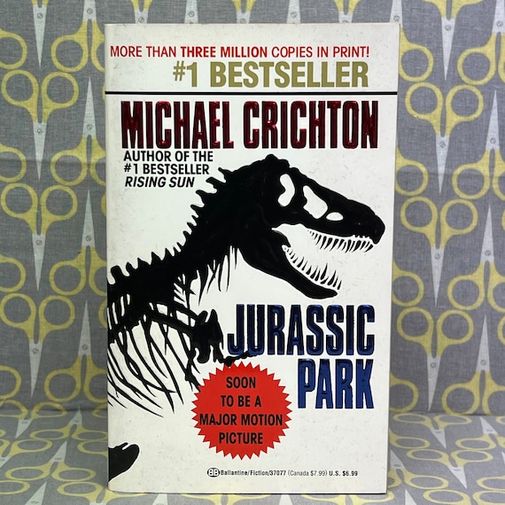 Jurassic Park di Michael Crichton libro tascabile vintage -  Italia