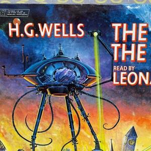 Sealed War of the Worlds by HG Wells read by Leonard Nimoy Caedmon TC 1520 Vinyl Record LP spoken word image 3