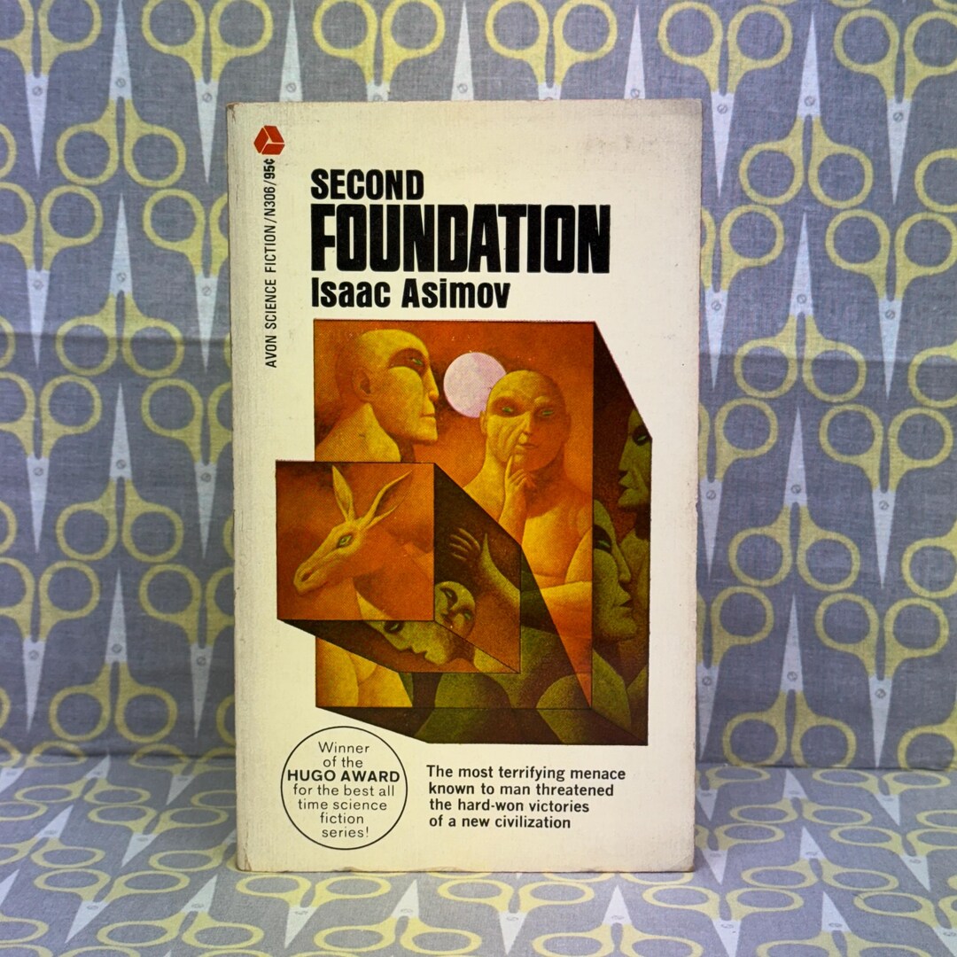 Second Foundation by Isaac Asimov Paperback Book Vintage the Foundation ...