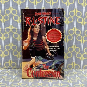 La confessione di RL Stine libro tascabile vintage (serie Fear Street)