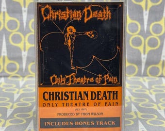 Only Theatre of Pain by Christian Death — Cassette Tape
