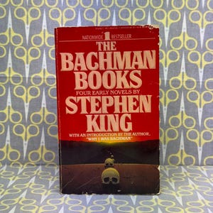The Bachman Books by Stephen King as Richard Bachman Paperback Book includes Rage vintage horror Four Early Novels First Edition