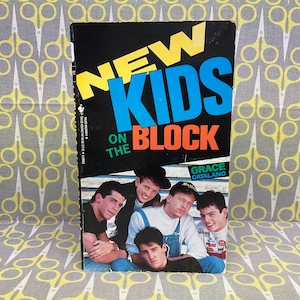 New Kids on the Block Vintage OOP Poster Book Sealed NEW 