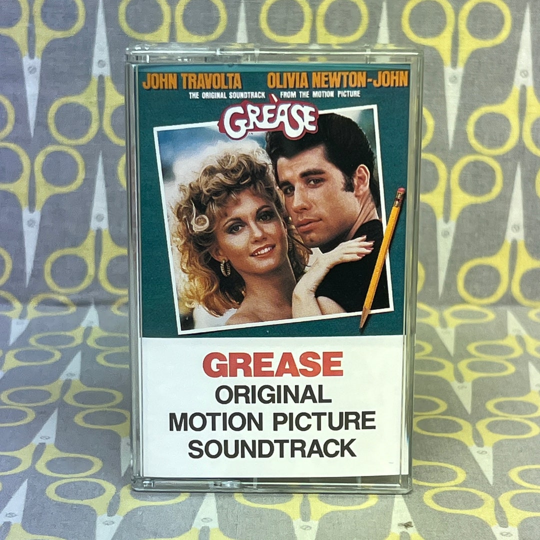 Grease Original Motion Picture Soundtrack Cassette Tape Vintage Music