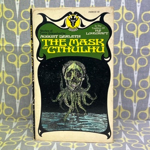 The Mask of Cthulhu by August Derleth paperback book HP Lovecraft Science Fiction