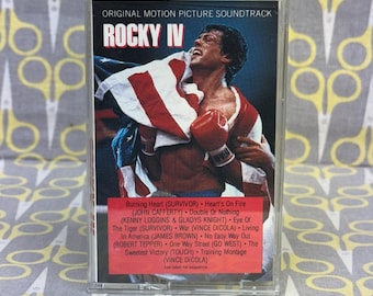 Rocky IV — Original Motion Picture Soundtrack — Cassette Tape