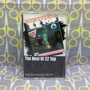 The Best of ZZ Top by ZZ Top Cassette Tape Vintage Music - Etsy