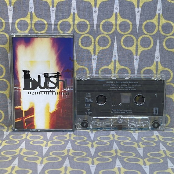 Razorblade Suitcase by Bush Cassette Tape Rock Alternative