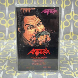 Un puñado de metal de Anthrax — Cinta de casete