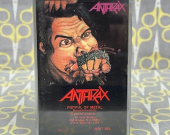 Fistful of Metal by Anthrax — Cassette Tape
